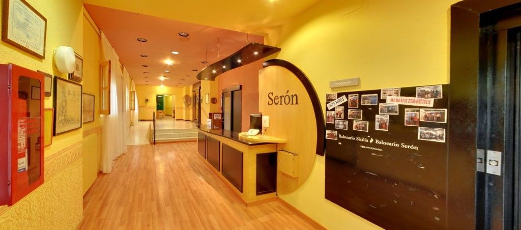 Hotel Balneario Seron Хараба Экстерьер фото